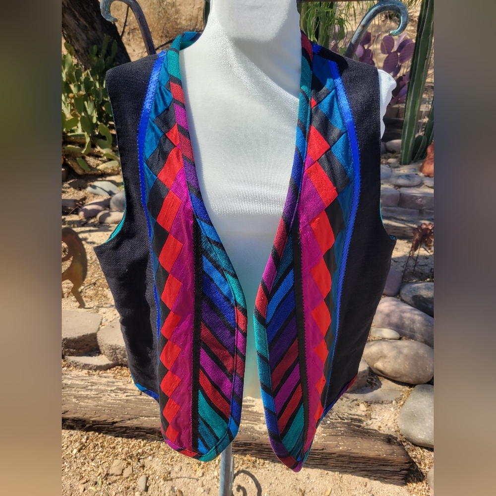Western Colored Fiesta Mi Ladol Vest